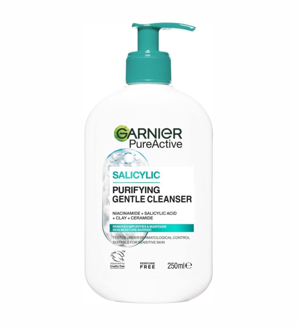 ГЕЛЬ ДЛЯ УМЫВАНИЯ GARNIER С САЛИЦИЛОВОЙ КИСЛОТОЙ 250МЛ