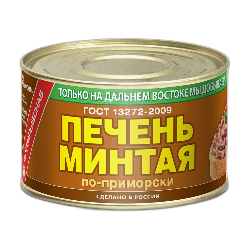 ПЕЧЕНЬ МИНТАЯ ПРИМРЫБСНАБ ПО ПРИМОРСКИ 240Г