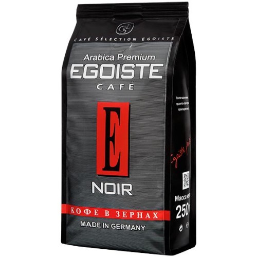 КОФЕ В ЗЕРНАХ EGOISTE NOIR 250Г
