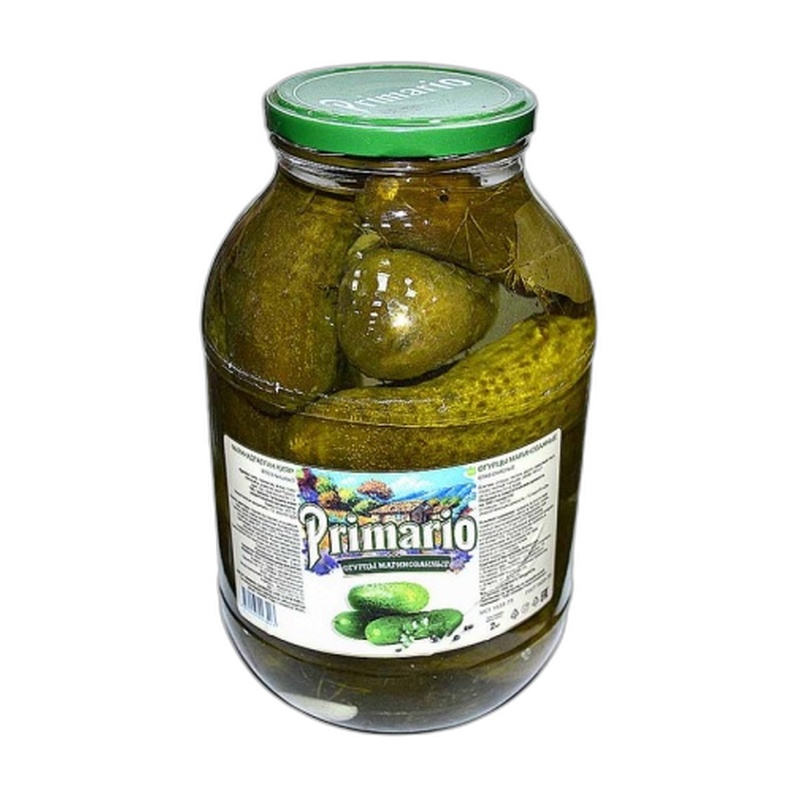 ОГУРЦЫ PRIMARIO МАРИНОВАННЫЕ 2Л