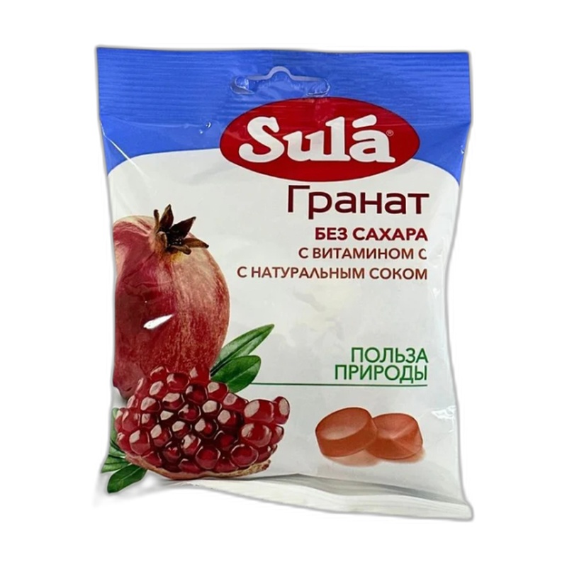 ЛЕДЕНЦЫ SULA ГРАНАТ 60Г