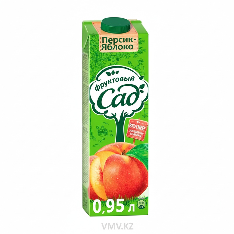 НЕКТАР ФРУКТОВЫЙ САД ПЕРСИК ЯБЛОКО 0,95Л Т/П