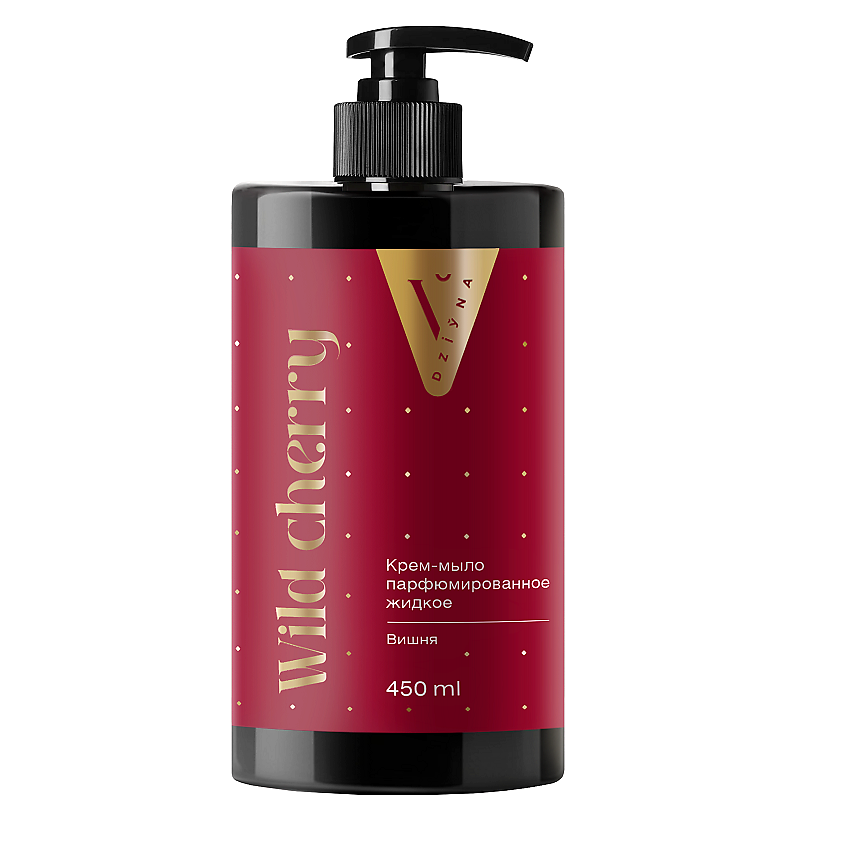 КРЕМ-МЫЛО ЖИДКОЕ DZIYNA WILD CHERRY ПАРФЮМИРОВАННОЕ 450МЛ