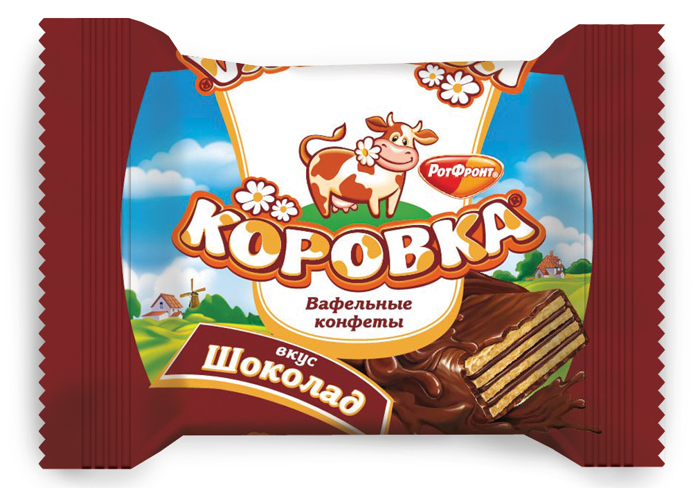 КОНФЕТЫ ОК ВАФЕЛЬНЫЕ ШОКОЛАДНАЯ ВЕС