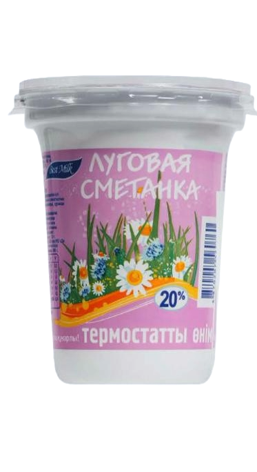 СМЕТАНА BEST MILK ЛУГОВАЯ 20% 360Г