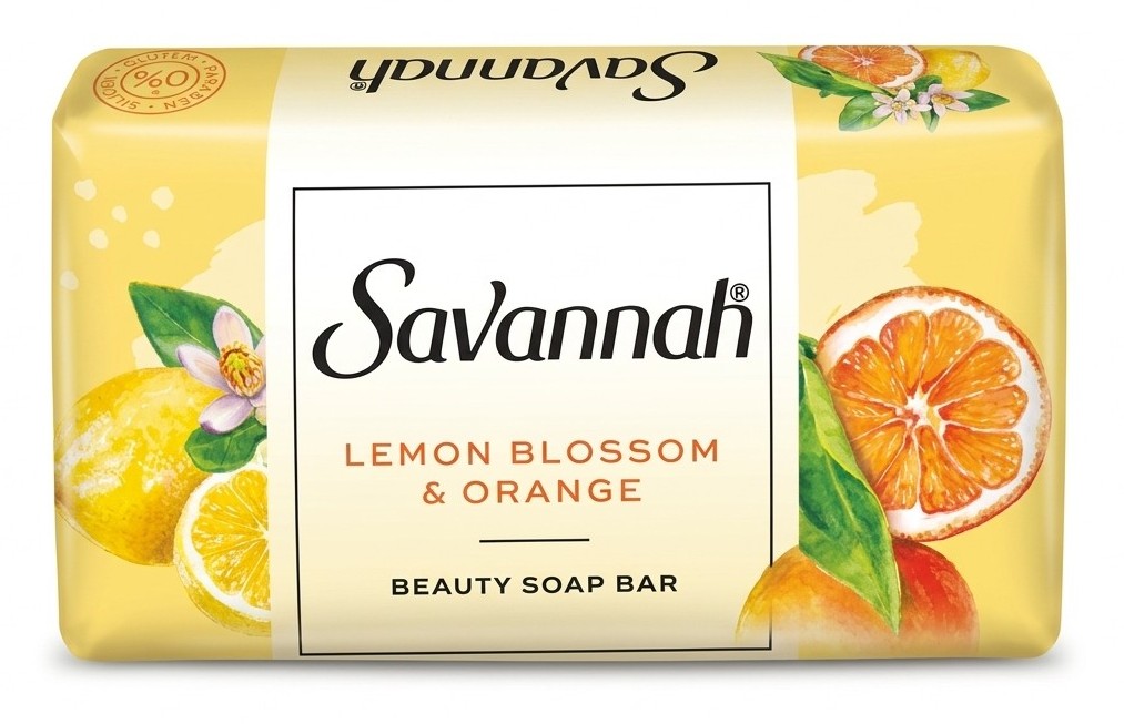 МЫЛО SAVANNAH MOMENTS LEMON BLOSSOM&ORANGE 150Г