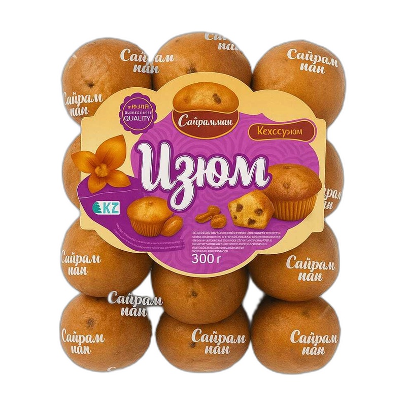 КЕКС САЙРАМ НАН ИЗЮМ 330Г