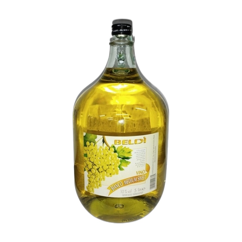 ВИНО BELDI BIANCO БЕЛОЕ СУХОЕ 10,5% 5Л ИТАЛИЯ
