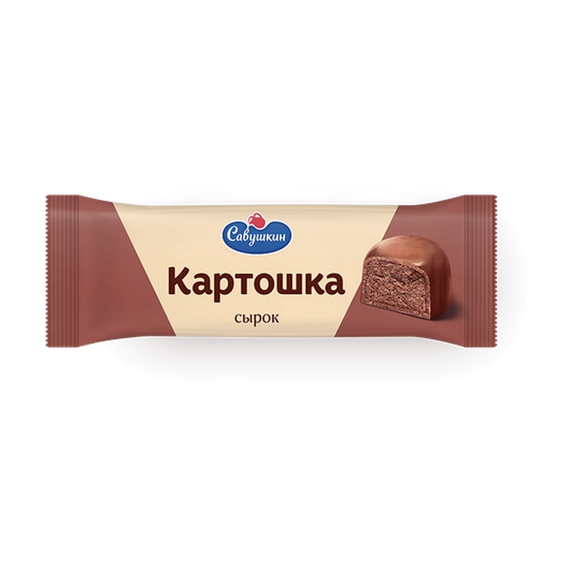 СЫРОК ПЛУТОША ТВОРОЖНЫЙ КАРТОШКА 40Г