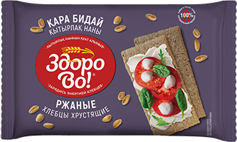 ХЛЕБЦЫ РЖАНЫЕ ЗДОРОВО! 75Г