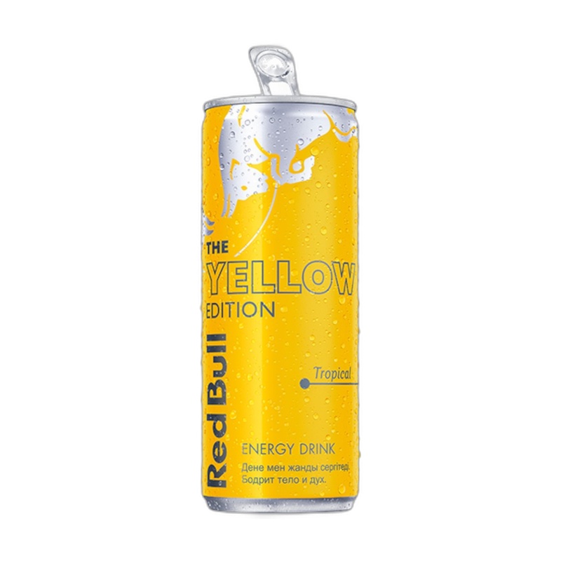 НАПИТОК ЭНЕРГЕТИЧЕСКИЙ RED BULL YELLOW EDITION 0,25Л Ж/Б