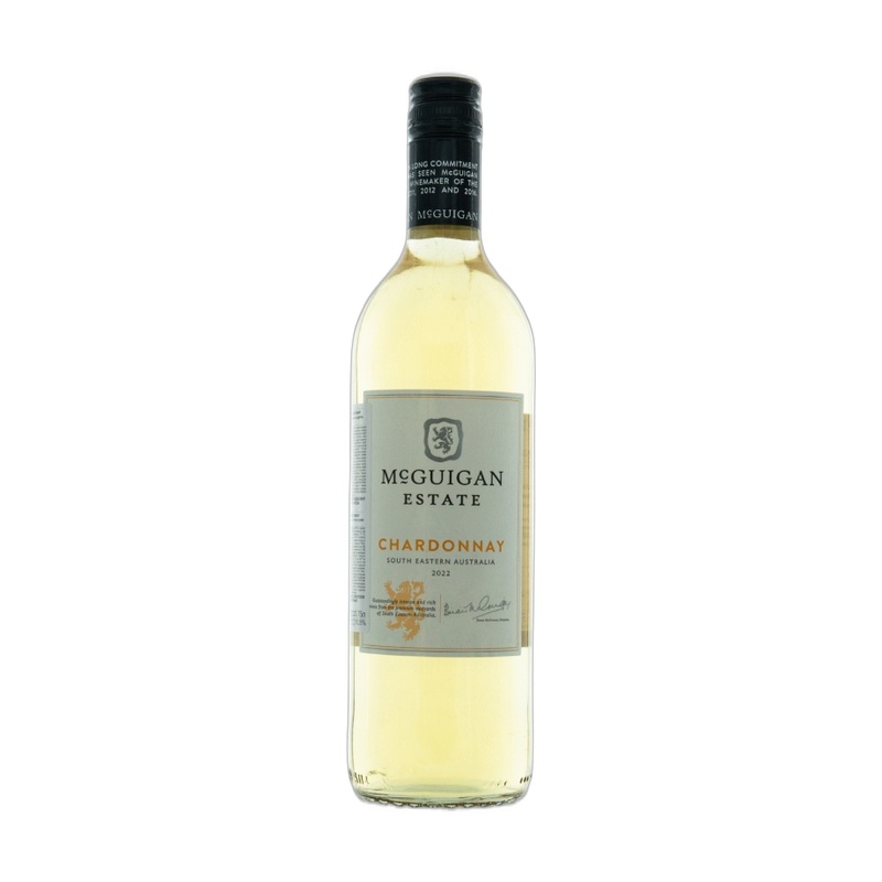 ВИНО MCGUIGAN ESTATE CHARDONNAY БЕЛОЕ СУХОЕ 12,5% 0,75Л АВСТРАЛИЯ