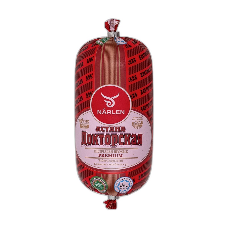 КОЛБАСА НӘРЛЕН ВАРЕНАЯ АСТАНА ДОКТОРСКАЯ 500Г