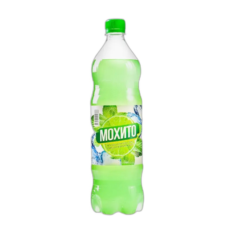 НАПИТОК ГАЗИРОВАННЫЙ РОСА МОХИТО 1Л ПЭТ