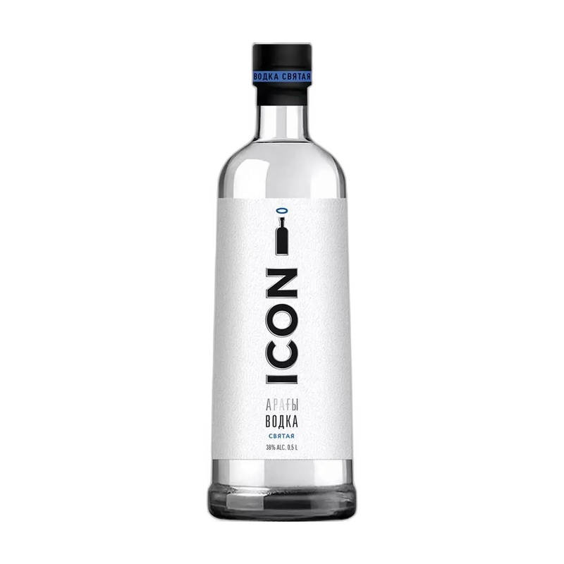 ВОДКА ICON СВЯТАЯ 40% 0,5Л