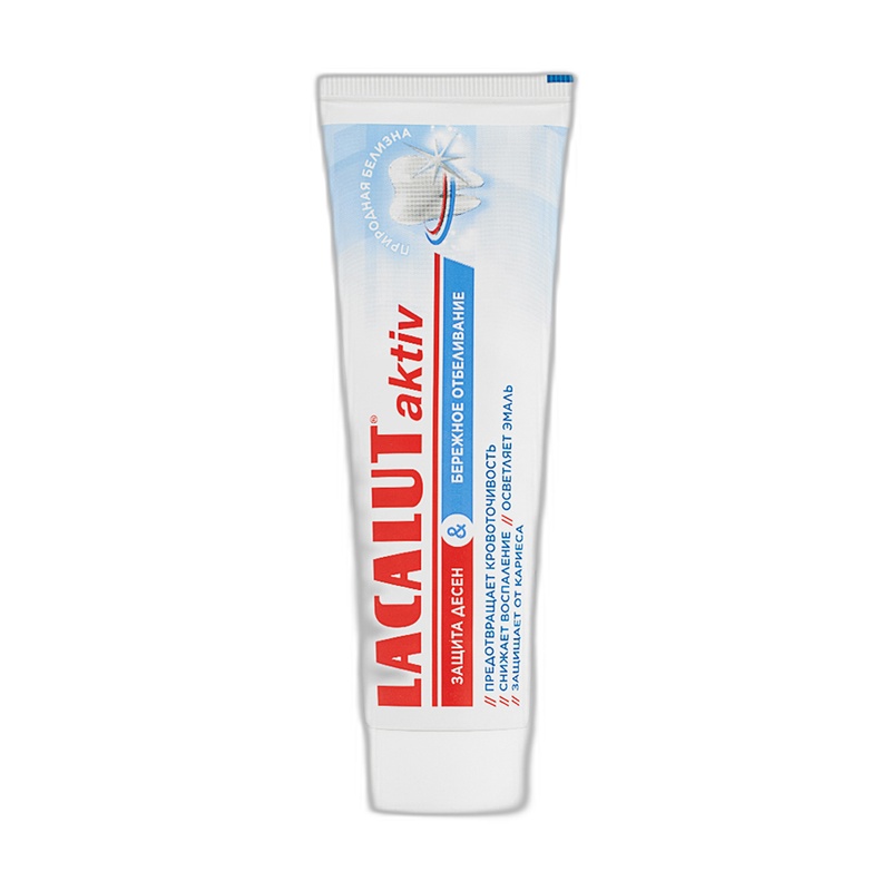 ПАСТА ЗУБНАЯ LACALUT AKTIV WHITE 75МЛ