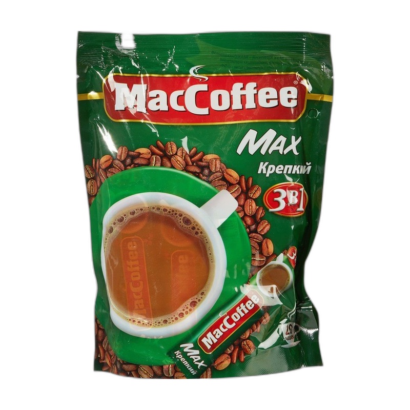 КОФЕ MACCOFFEE MAX STRONG 3В1 16Г СТИК