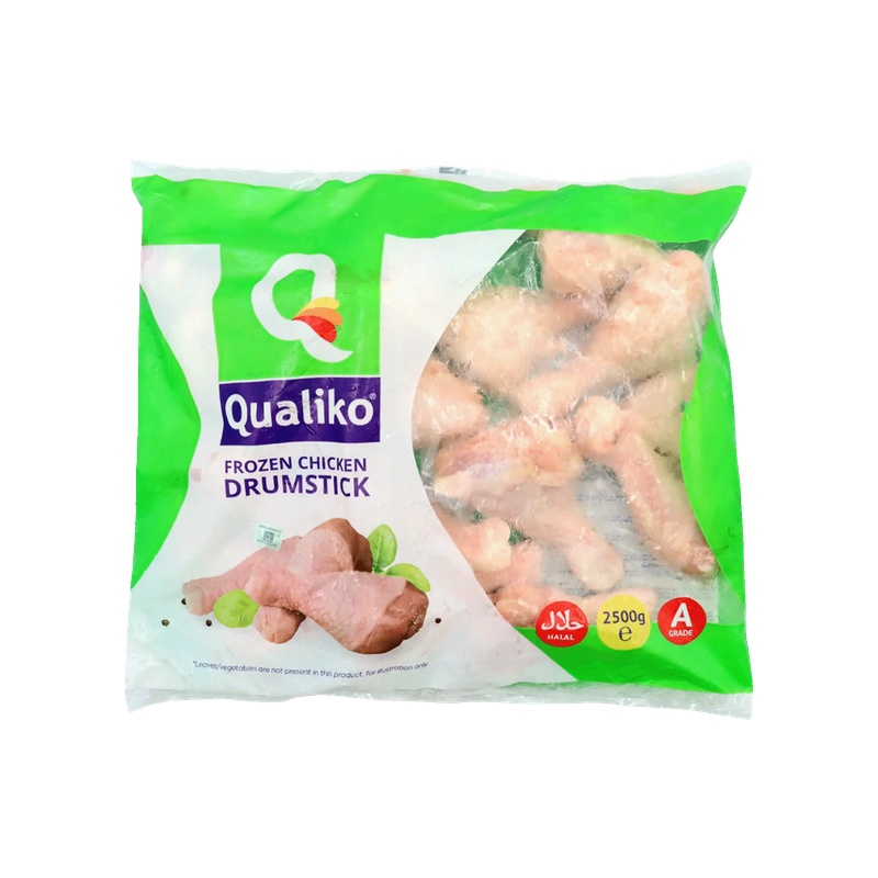 МЯСО ПТИЦЫ QUALIKO ГОЛЕНЬ ЗАМ 2,5КГ П/П