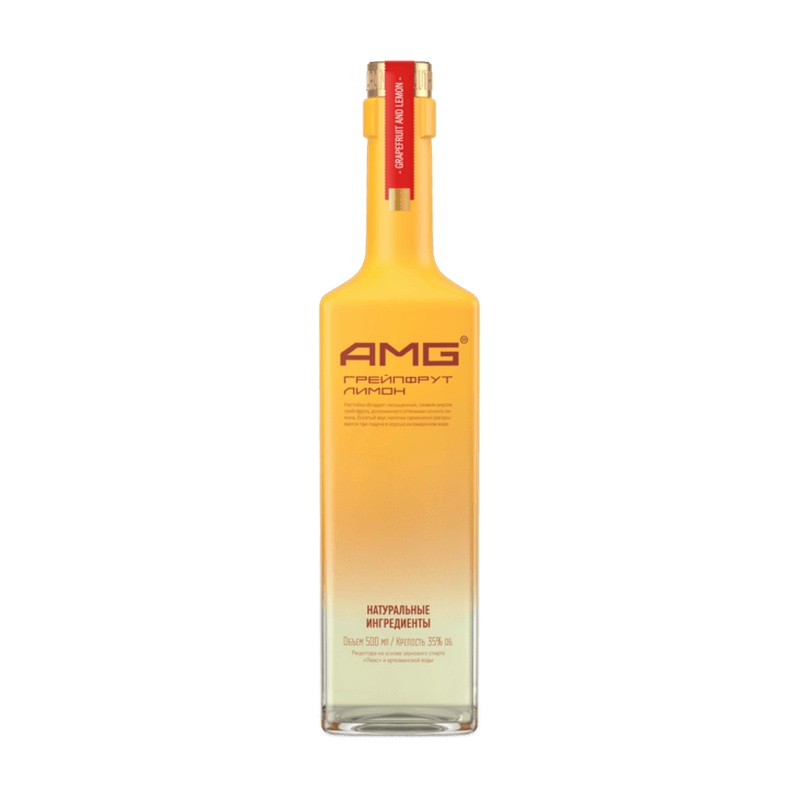 НАСТОЙКА AMG ГРЕЙПФРУТ ЛИМОН 35% 0,5Л