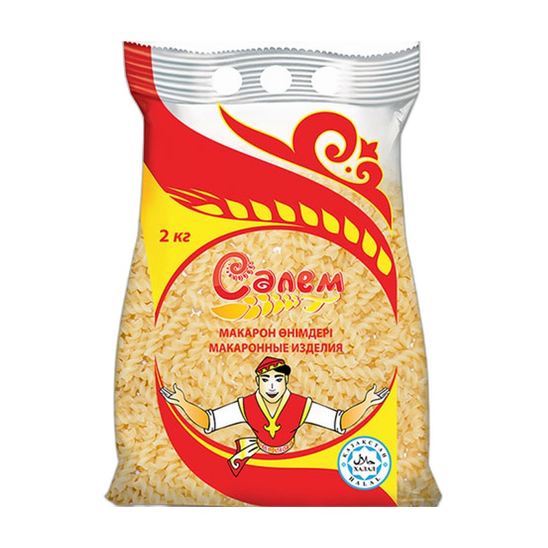 МАКАРОНЫ САЛЕМ СПИРАЛЬ 2КГ