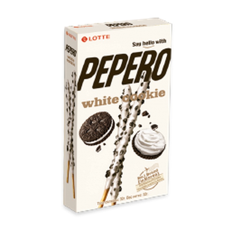ПЕЧЕНЬЕ LOTTE PEPERO WHITE COOKIE 32Г