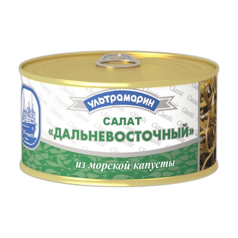 САЛАТ УЛЬТРАМАРИН ИЗ МОРСКОЙ КАПУСТЫ 220Г