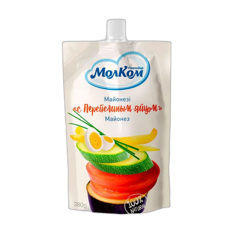 МАЙОНЕЗ МОЛКОМ ПЕРЕПЕЛИНОЕ ЯЙЦО 67% 750Г Д/П