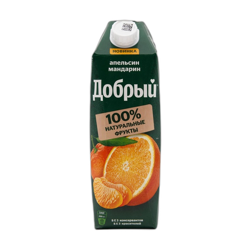 СОК ДОБРЫЙ АПЕЛЬСИН МАНДАРИН 1,45Л Т/П