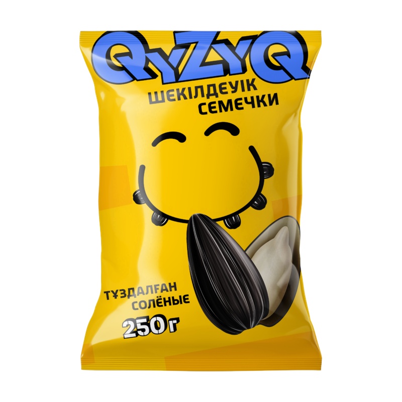 СЕМЕЧКИ QYZYQ ЧЕРНЫЕ 250Г