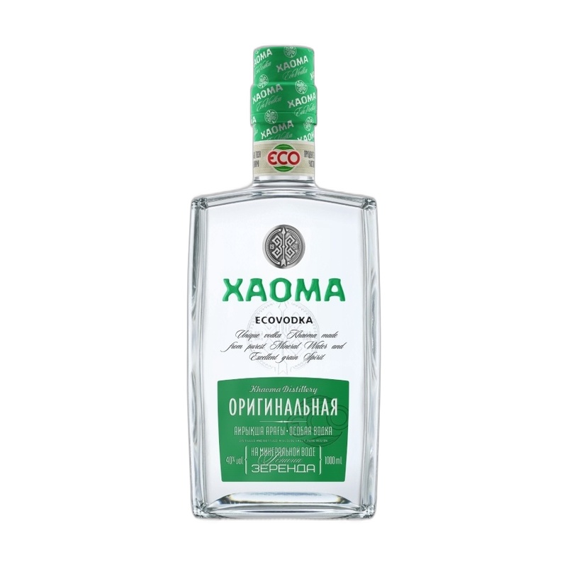 ВОДКА ХАОМА ОРИГИНАЛ ЗЕРЕНДА 40% 1Л