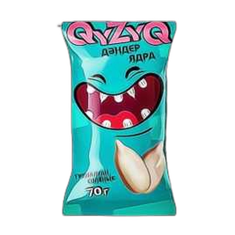 ЯДРА ПОДСОЛНЕЧНИКА QYZYQ СОЛЕНЫЕ 70Г