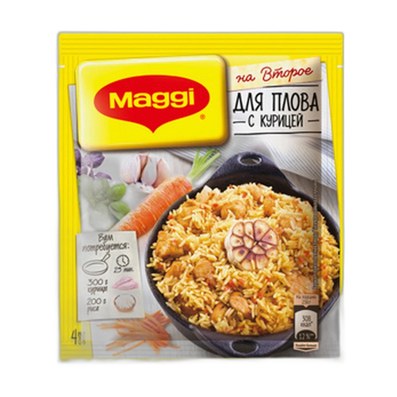 ПРИПРАВА MAGGI ПЛОВ С КУРИЦЕЙ 24Г