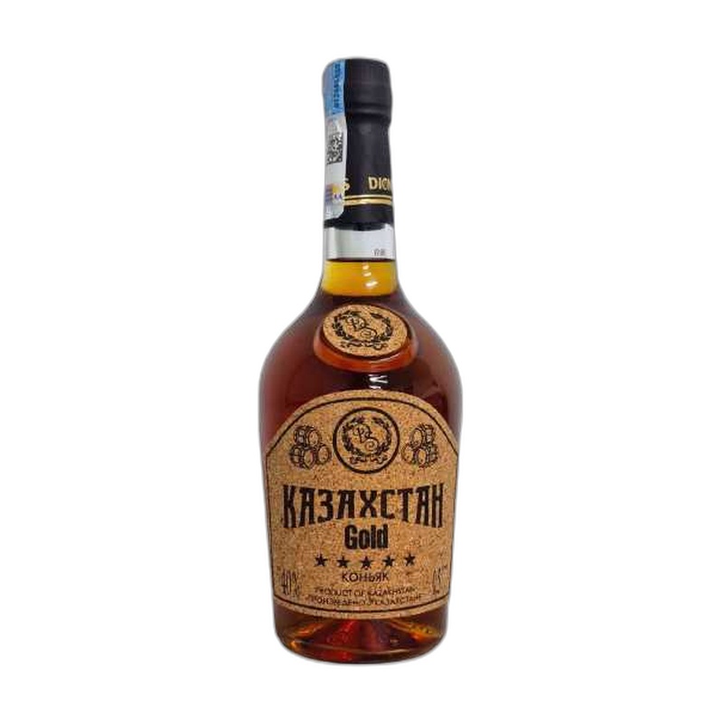 КОНЬЯК DIONIS KAZAKHSTAN GOLD 5 YO 40% 0,5Л