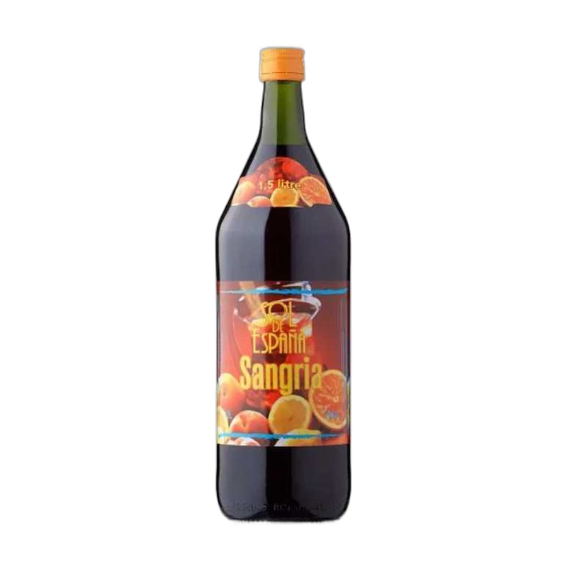 ВИНО SOL DE ESPANA SANGRIA КРАСНОЕ ПОЛУСЛАДКОЕ 7% 1,5Л ИСПАНИЯ