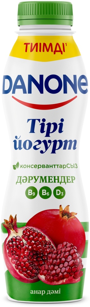 ЙОГУРТ ПИТЬЕВОЙ DANONE ГРАНАТ 670Г П/Б