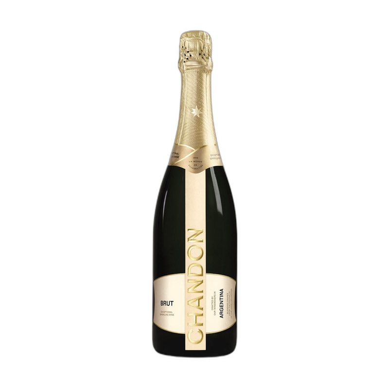 ВИНО ИГРИСТОЕ CHANDON BRUT БЕЛОЕ СУХОЕ 12% 0,75Л АРГЕНТИНА