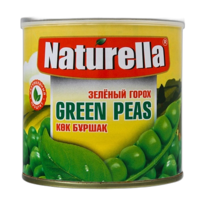 ГОРОШЕК NATURELLA ЗЕЛЕНЫЙ 400Г