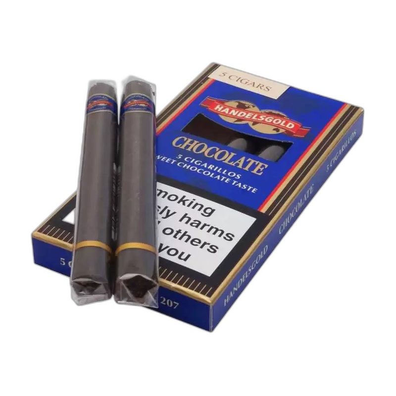 СИГАРИЛЛЫ HANDELSGOLD CHOCOLATE BLUE 5ШТ