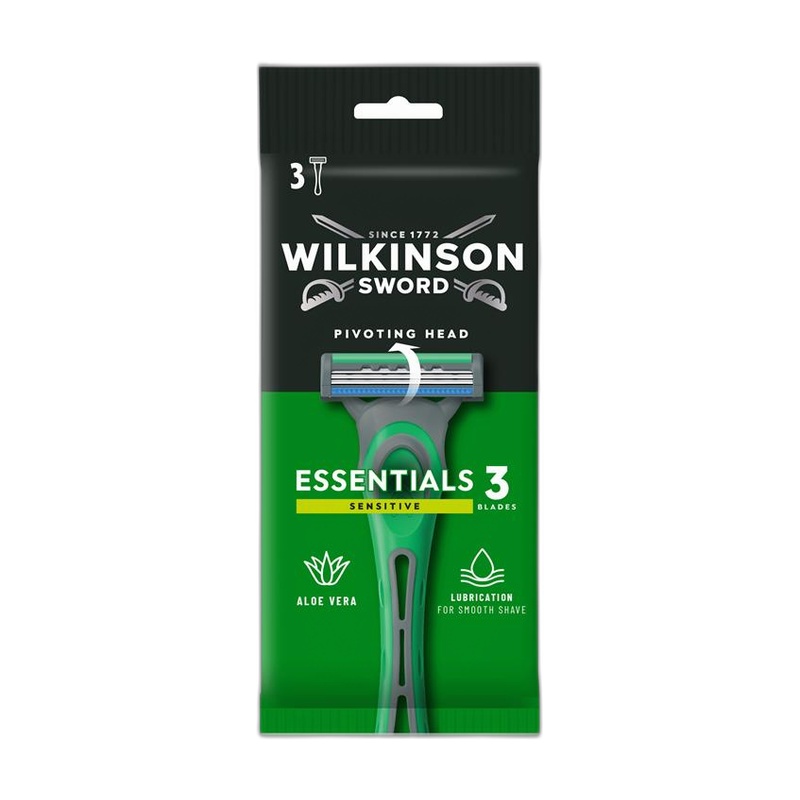 БРИТВА ОДНОРАЗОВАЯ WILKINSON SWORD EXTRA 3 ESSENTIALS 3ШТ