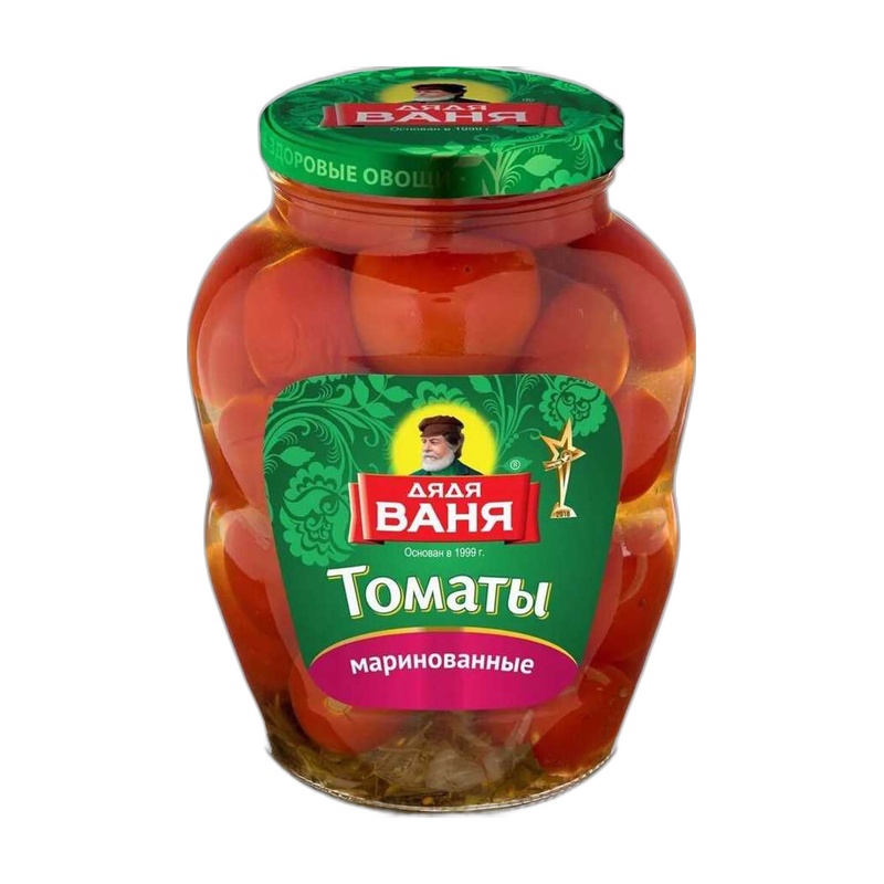 ТОМАТЫ ДЯДЯ ВАНЯ МАРИНОВАННЫЕ 1,8Л