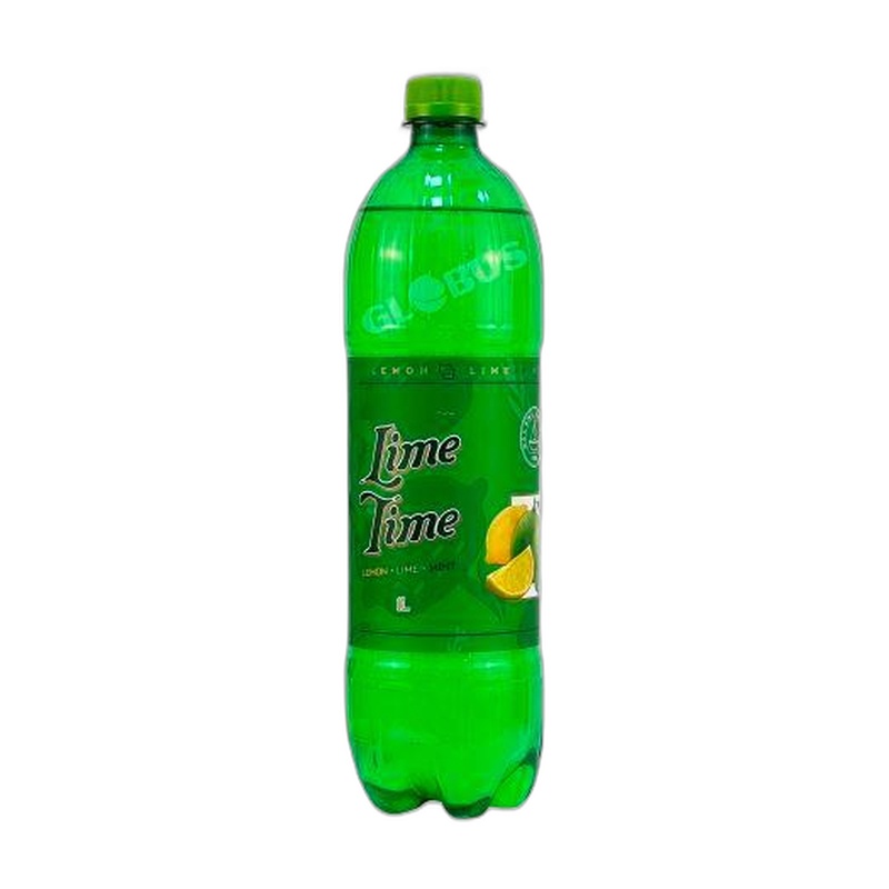 НАПИТОК ГАЗИРОВАННЫЙ LIME TIME 1Л ПЭТ