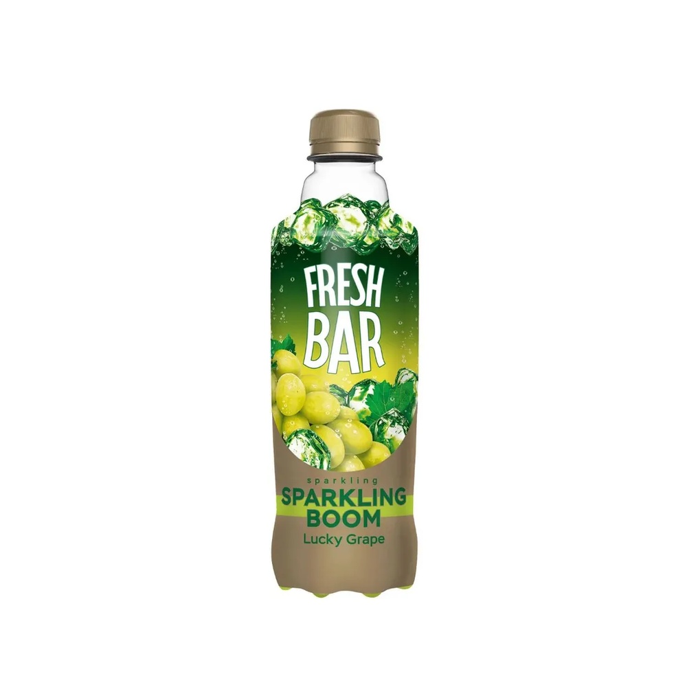 НАПИТОК ГАЗИРОВАННЫЙ FRESH BAR SPARKLING BOOM 0,48Л ПЭТ