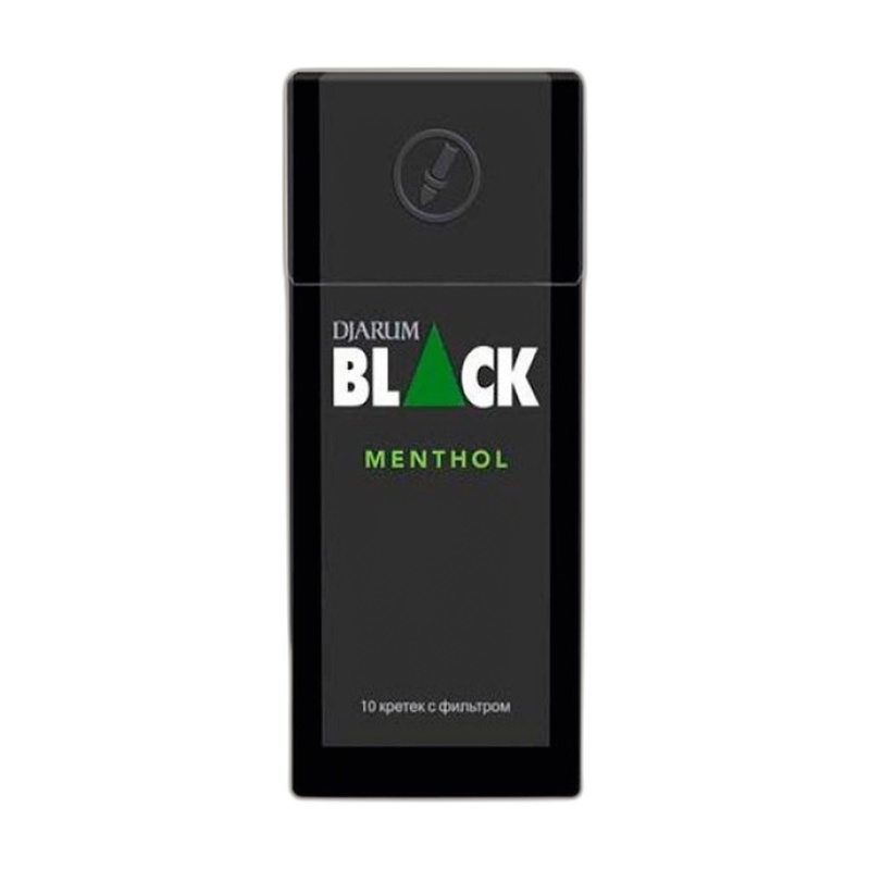 КРЕТЕК С ФИЛЬТРОМ DJARUM BLACK MENTHOL 10ШТ