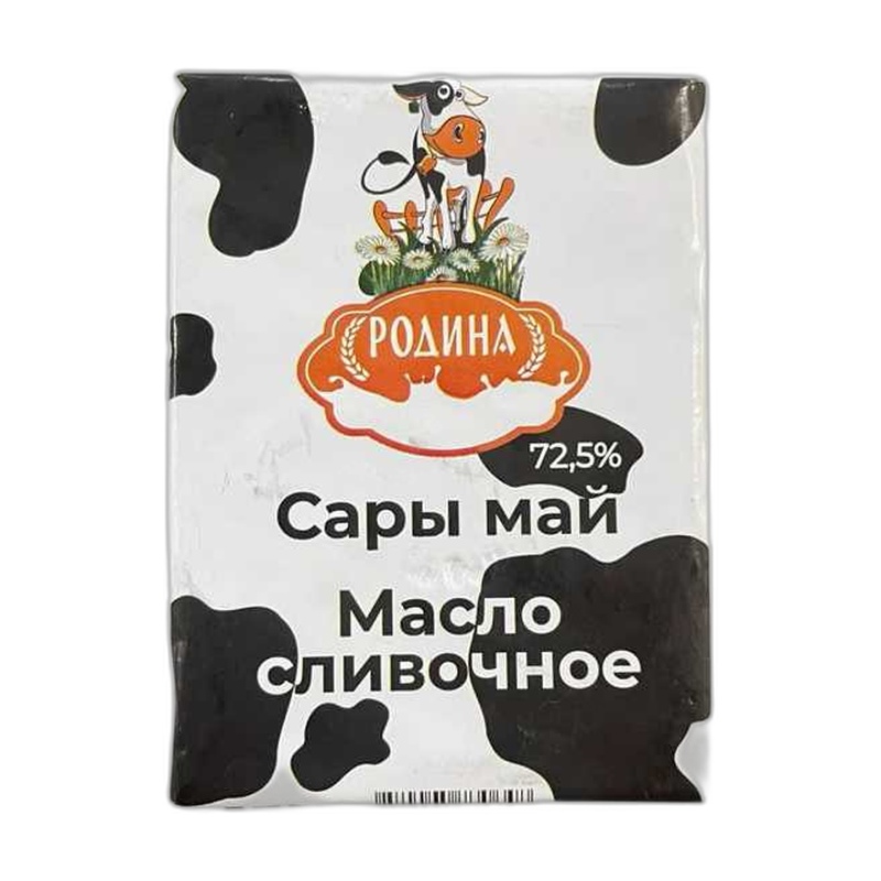МАСЛО РОДИНА СЛИВОЧНОЕ 72,5% 200Г