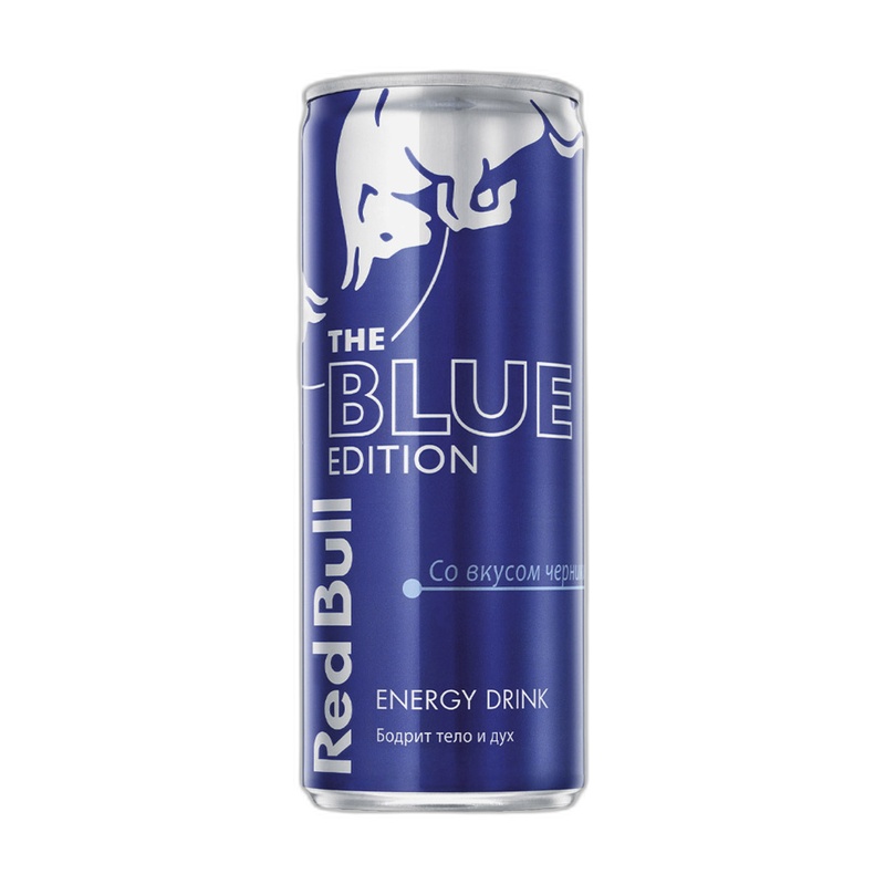 НАПИТОК ЭНЕРГЕТИЧЕСКИЙ RED BULL BLUE EDITION 0,25Л Ж/Б