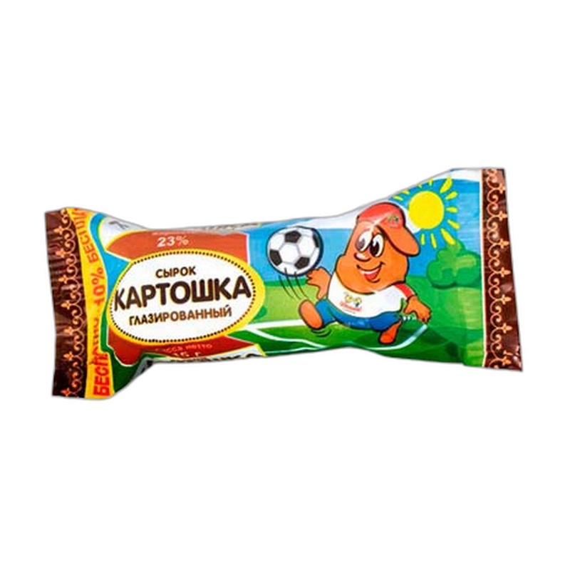 СЫРОК ВА-А-АУ ГЛАЗИРОВАННЫЙ КАРТОШКА 45Г