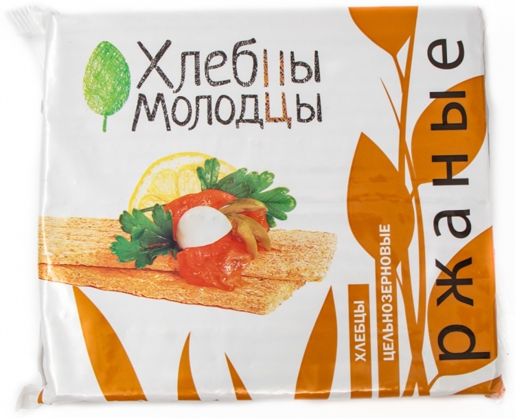 ХЛЕБЦЫ РЖАНЫЕ ХЛЕБЦЫ-МОЛОДЦЫ 110Г