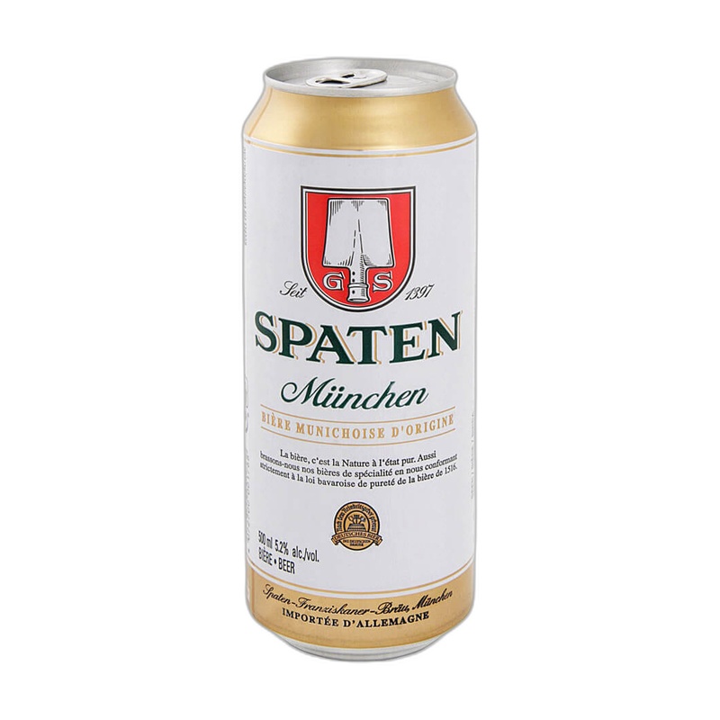 ПИВО SPATEN 5,2% 0,5Л Ж/Б