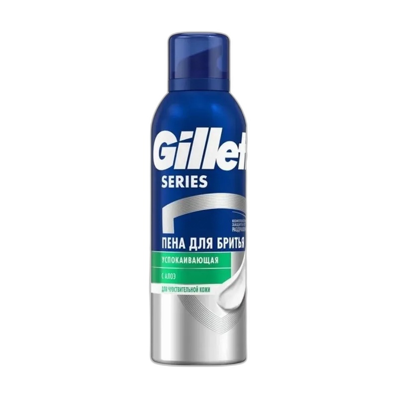 ПЕНА ДЛЯ БРИТЬЯ GILLETTE УСПОКАИВАЮЩАЯ 200МЛ