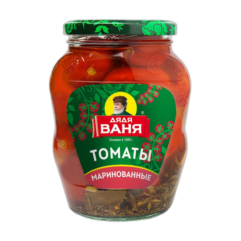 ТОМАТЫ ДЯДЯ ВАНЯ МАРИНОВАННЫЕ 680Г